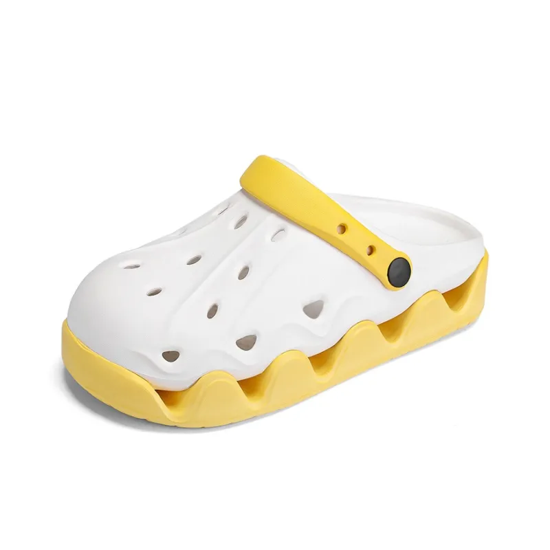 OUBT Wave Platform Design Clogs Unisex-2