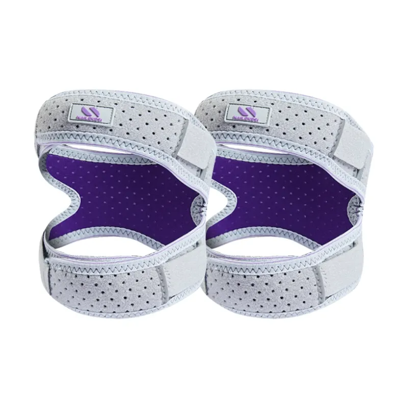 NAILEKESI Exercise And Fitness Double Loop Patella Bands 1 Pair Unisex Professional Protective-0