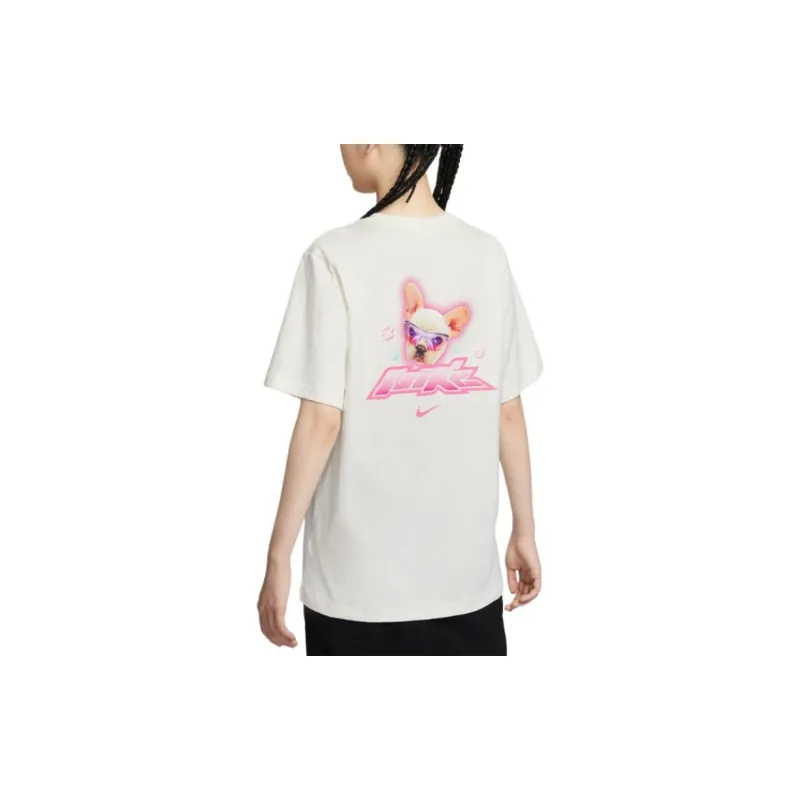 Nike T-Shirt Women's Sail Color-1