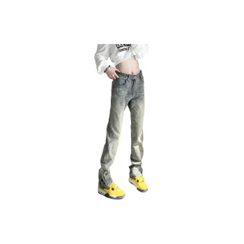 TESTUNG Jeans Unisex Vintage Blue