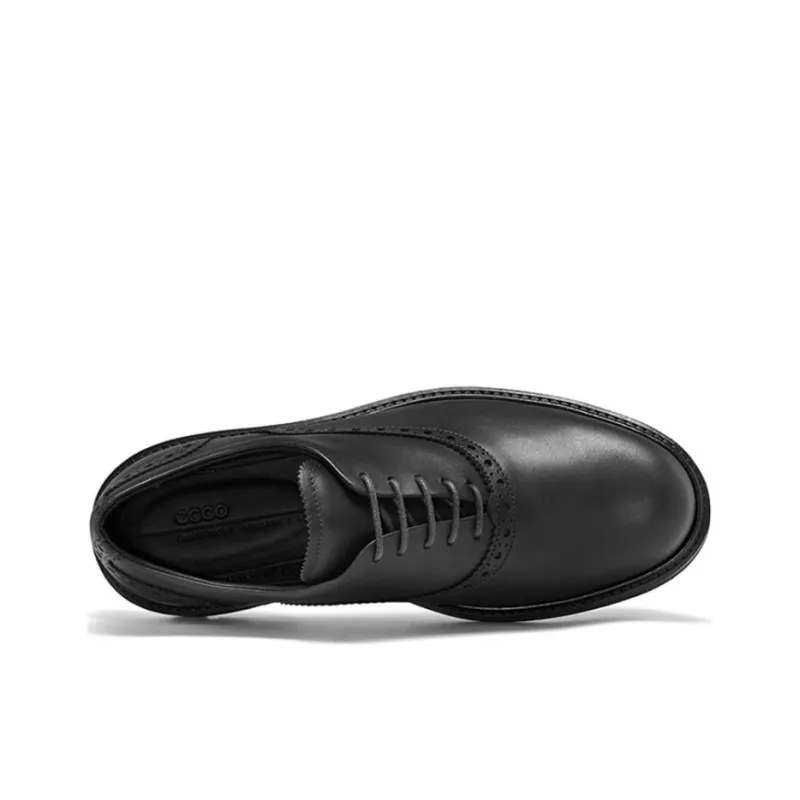 Ecco Urban Oslo Dress Shoes Men Low Top Black-4