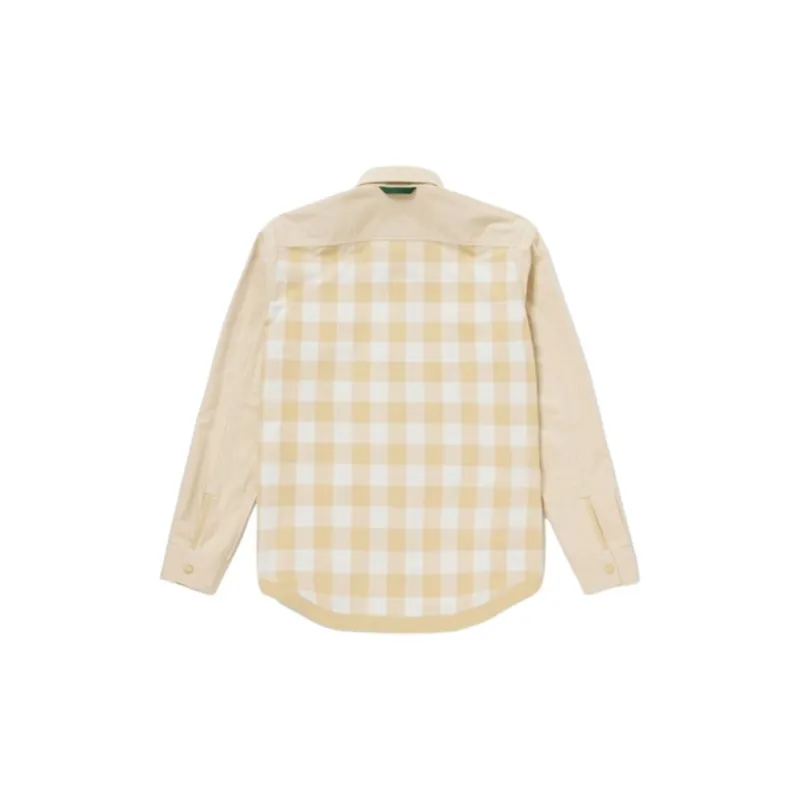 LACOSTE Shirts Men Beige-3