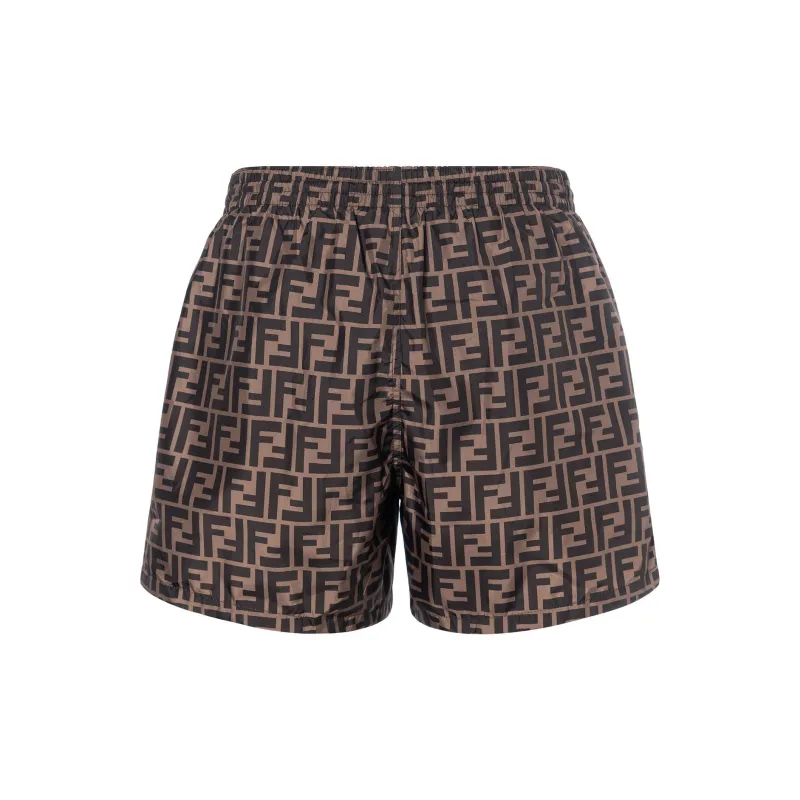FENDI Ff Drawstring Swim Shorts-1