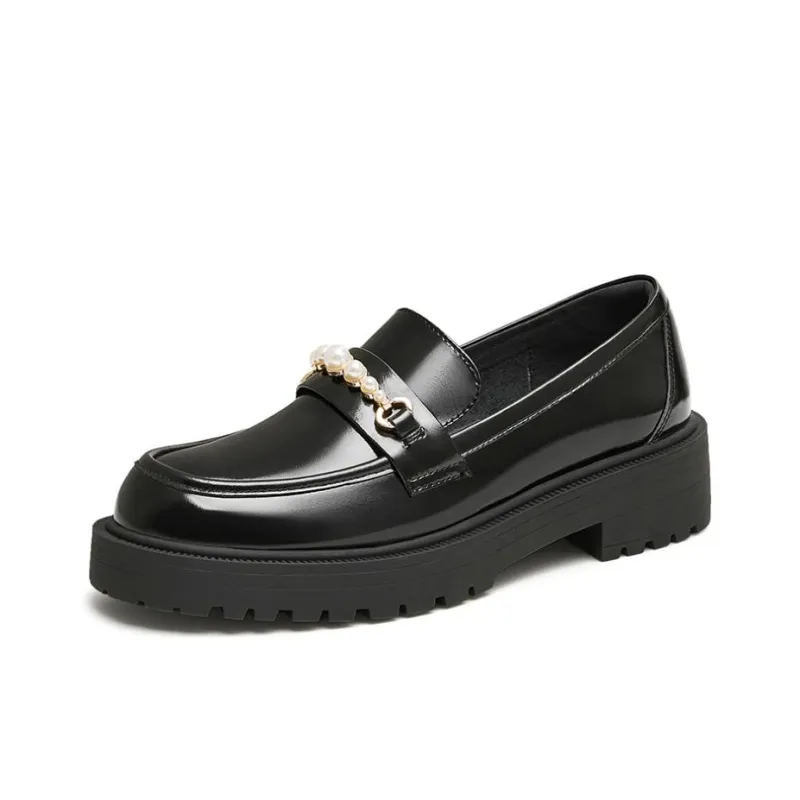 TATA Loafers Women's Solid Color-1