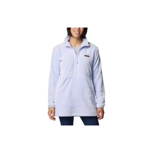 Columbia Velvet Jackets Women's Light Blue