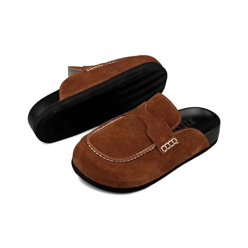 XIE SHE EVA Stitching Slip Resistant Antibacterial Wrap toe Slippers Unisex-12