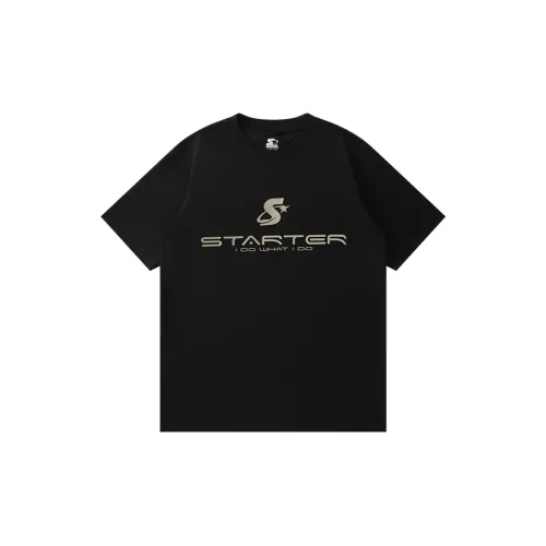 STARTER T-Shirts Unisex Black