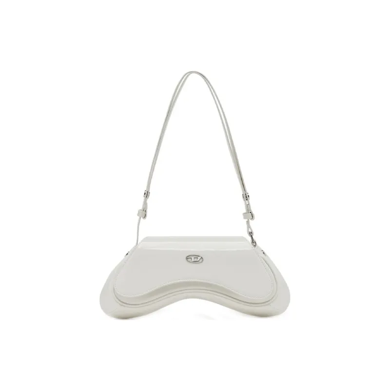 DIESEL Polyurethane Handbag, Shoulder Bag Women's White-0