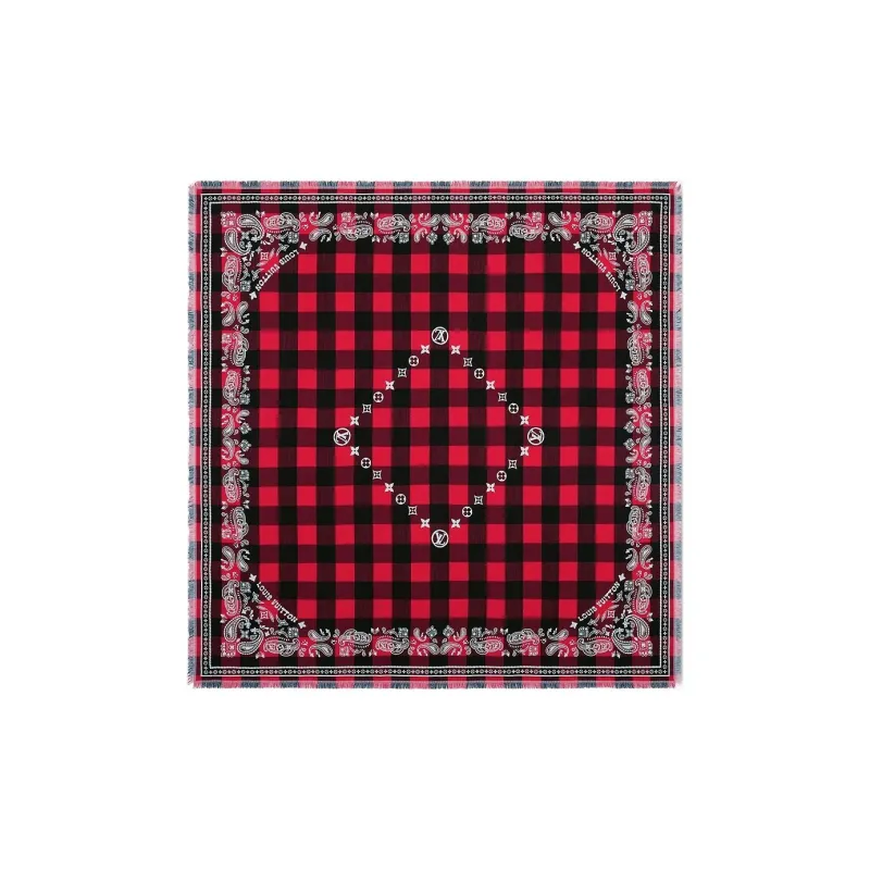 LOUIS VUITTON Damier Buffalo Stole-0