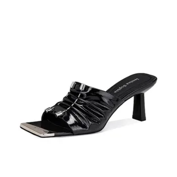 JESSICA SOPHIA Rubber Sole Metal Abrasion Resistant Slide Slippers Women's