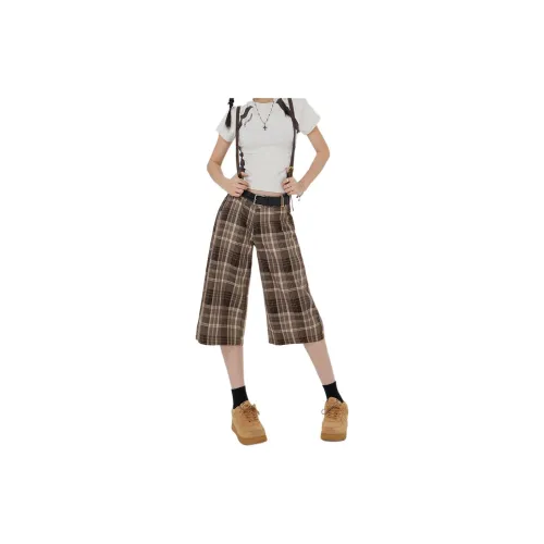 Kazakhstan Casual Pants Women's Checkered