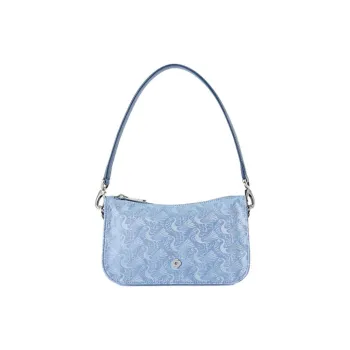 SAMSONITE V&A Collaboration LIBRA 2.0 Jacquard Fabric Shoulder Bag Handbag Shoulder Bag Women's Blue Print