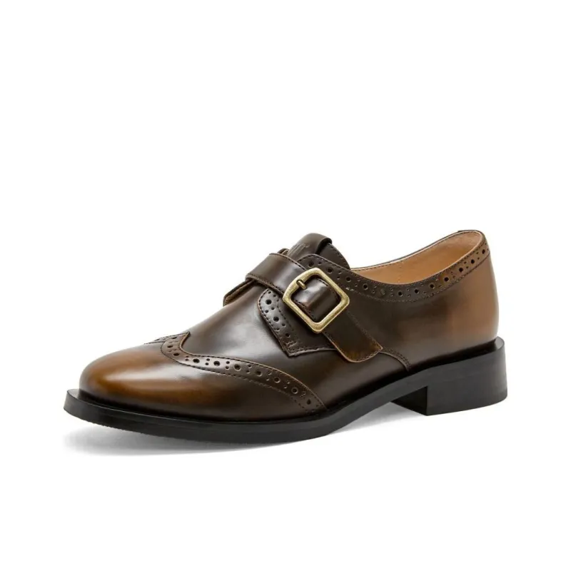 TOOMANYSHOES Dress Shoes Women's Brown-1