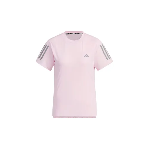 Adidas T-Shirts Women's Clear Pink