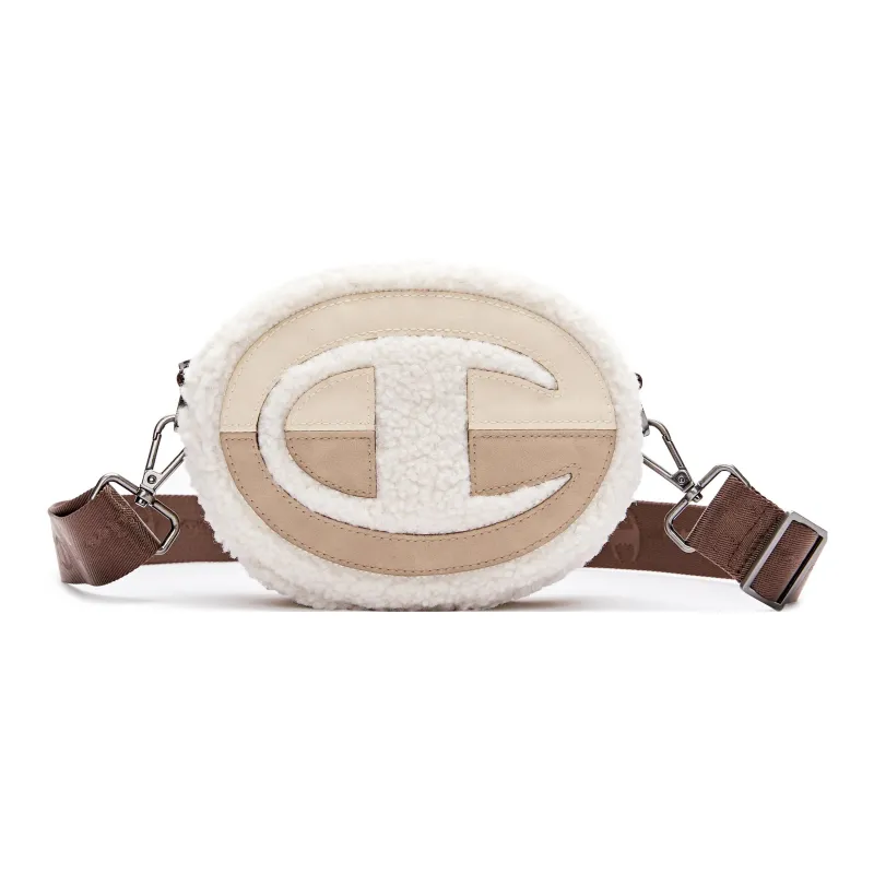 Champion Fabric Round Cake Bag Shoulder Bag Crossbody Bag Small Size Unisex Multicolor-0