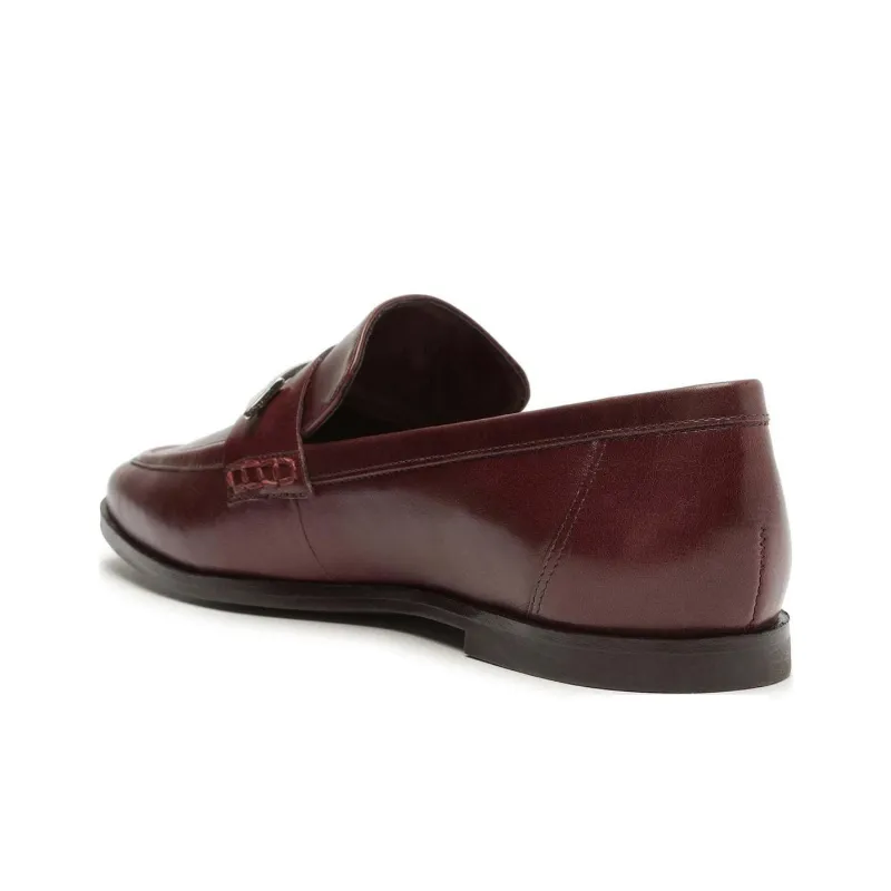 Schutz Desmond Loafers Women's Brown Red-3