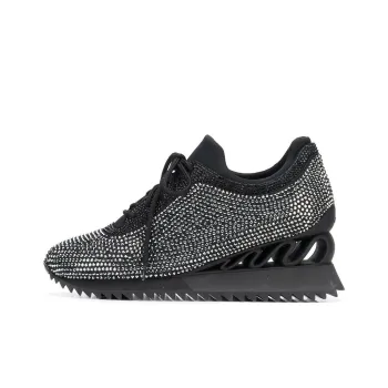 Le Silla Reiko Wave Crystal embellished Sneakers Women's