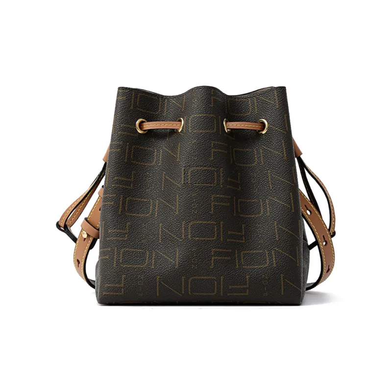 FION Shoulder Bags Coffee/Tea Brown-2