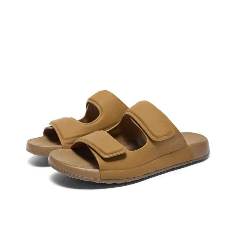 BELLE Slide Slippers Men Black, Yellow-4