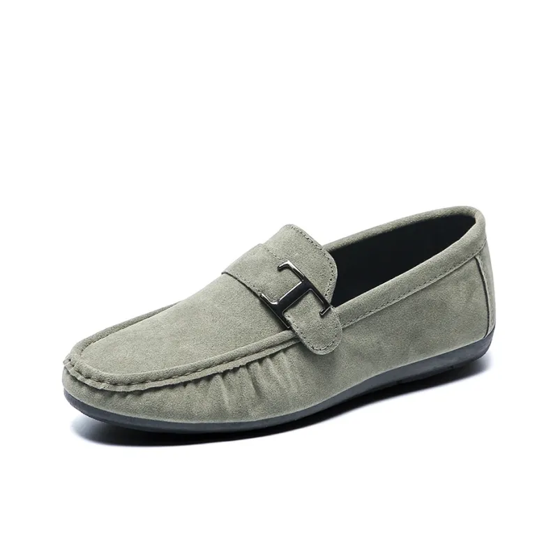 Abango Loafers Men Black/Beige/Gray/Brown/Green-0