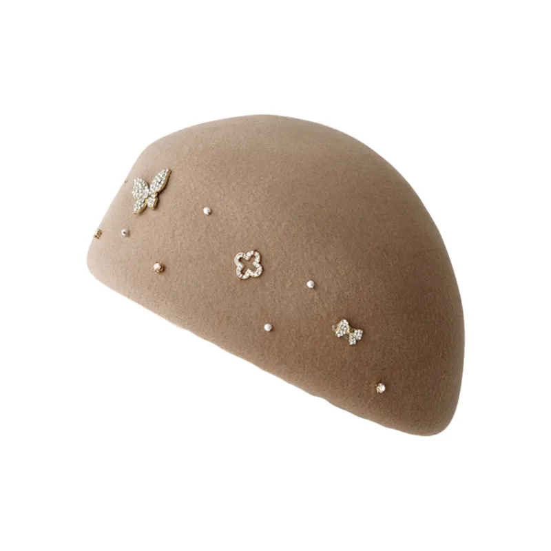 MITHAOL KUSC Wool Berets Women's-3