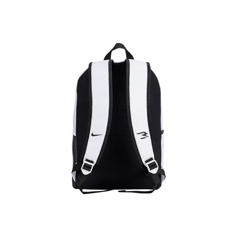 Nike Polyester Backpack Unisex White/Black/Gray-3