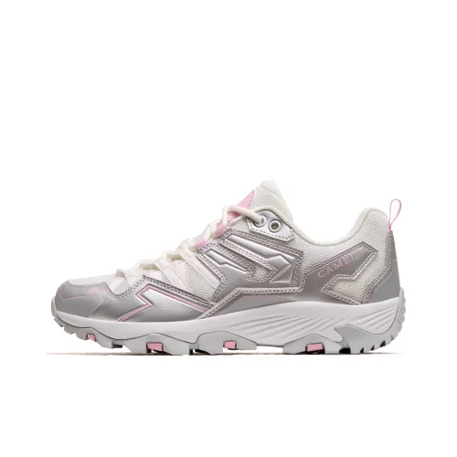 CAMEL Kunlun Mountain 1.0 Mesh Low-Top Outdoor Shoes Women's Silver Pink