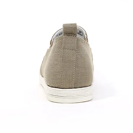 Old Meihua Casual Shoes Men Low Top Black/Green-8
