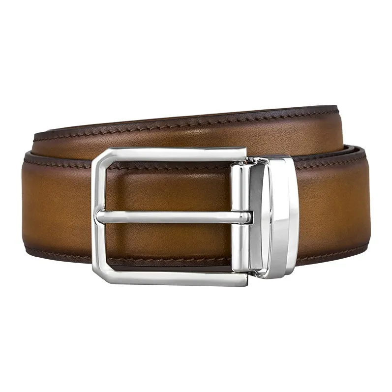 MR'GUFA Leather Belts Men-2