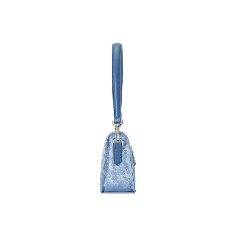 SAMSONITE V&A Collaboration LIBRA 2.0 Jacquard Fabric Shoulder Bag, Handbag, Shoulder Bag Women's Blue Print-2