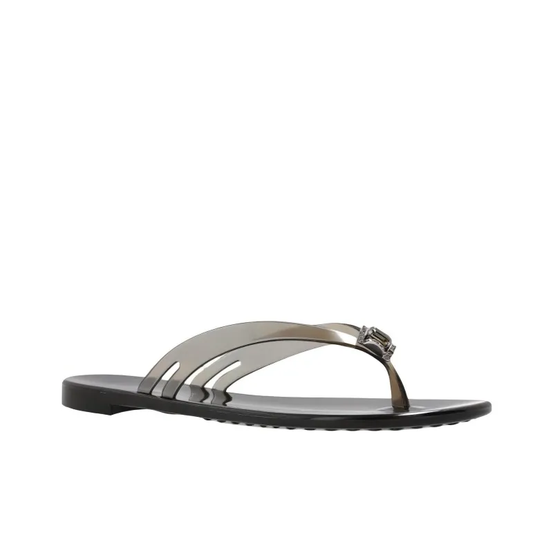 Casadei Jelly Transparent Flip Flops-2