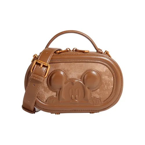 Disney Mickey Series Crossbody Bags Brown