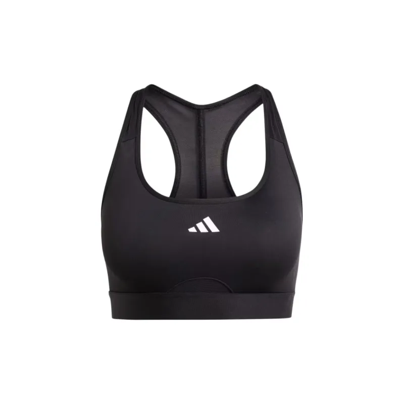 Adidas Free Shipping With AdiClub Powerreact Training Medium Support Bra-0