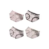 Group B - Rice Ear Jacquard - Pink+Black+Gray+Green (4-Pack)