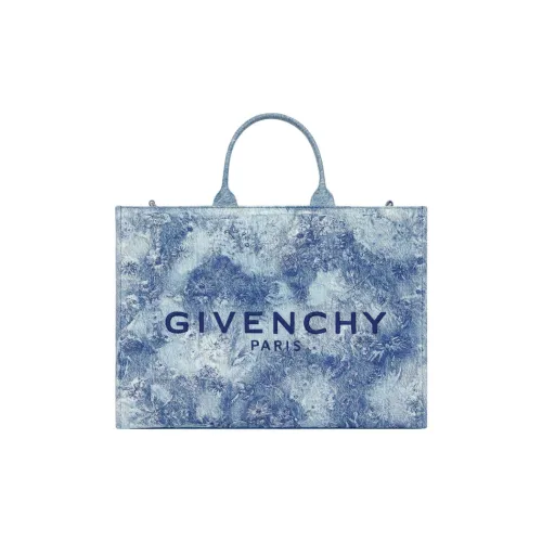 givenchy Skirts G Tote Washed Denim Tote Bag, Shopping Bag, Handbag Medium Size Women's Medium Blue