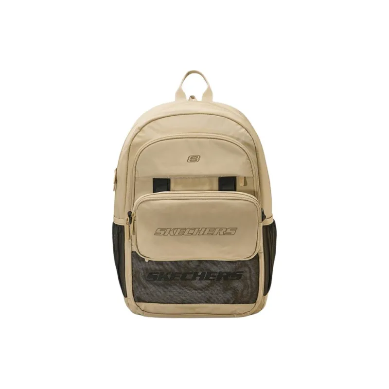 Skechers Polyester Backpack Medium Size Unisex Khaki-0