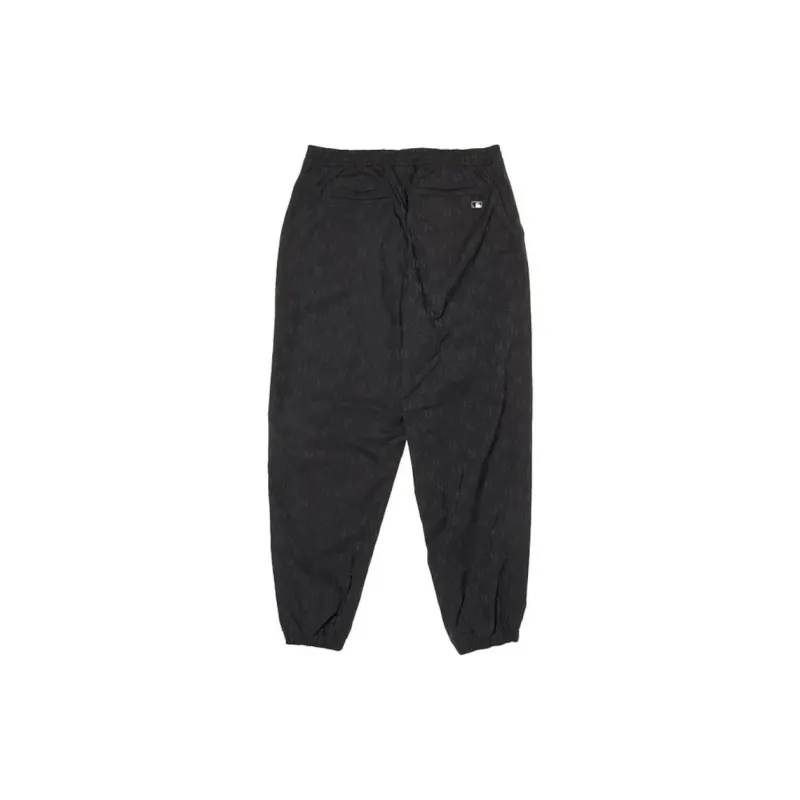 MLB New York Yankees Knitted Sports Pants Unisex Black-1