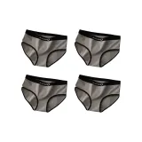H Combo-Urban-Chic Style Sporty Style-Gray+Gray+Gray+Gray (4 Pack)