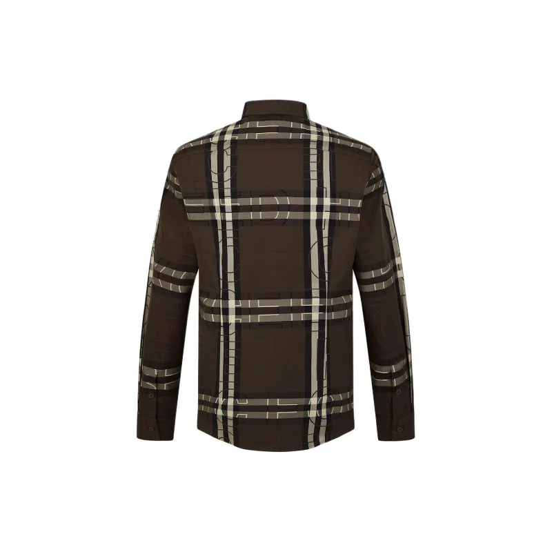 FERRE Shirt Men's Brown With Print-1