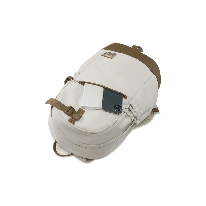 LiNing Polyester Backpack Unisex Oat Gray-6