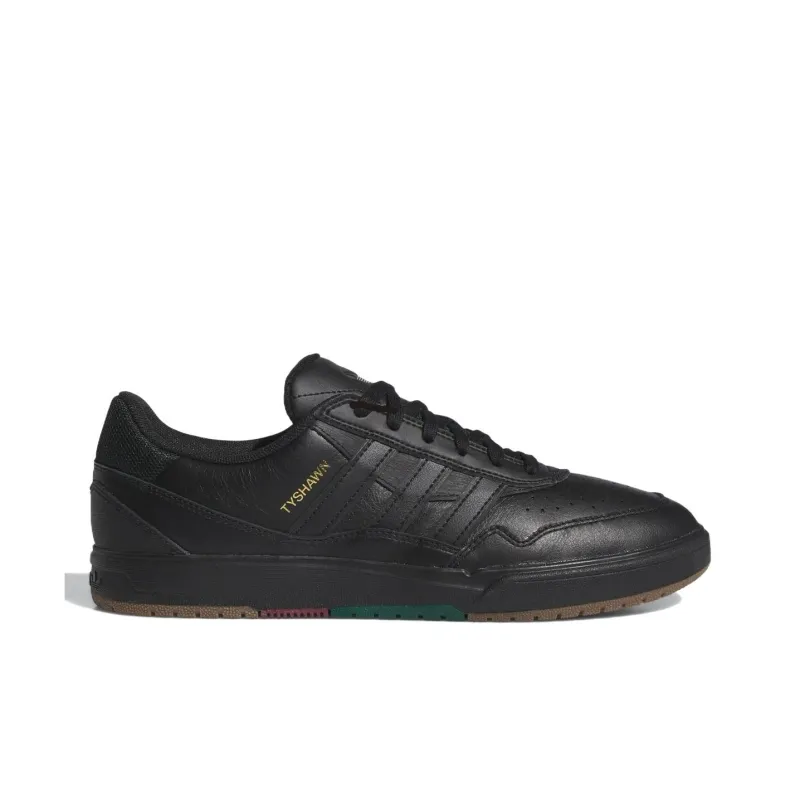 Adidas Tyshawn Ii Core Black Collegiate Green-1
