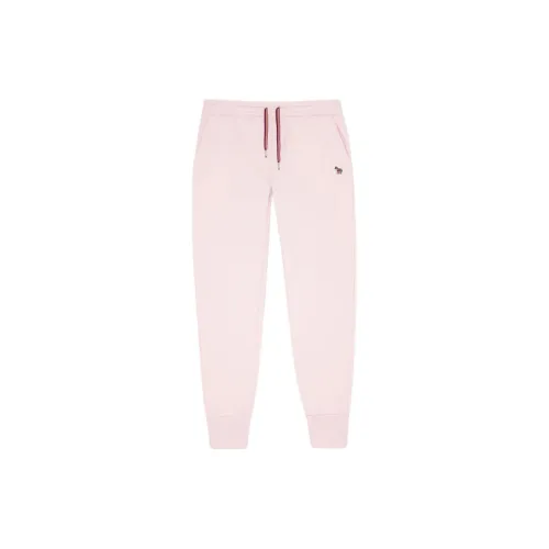 Paul Smith Zebra Logo Series Knitted Sweatpants Women's Pink