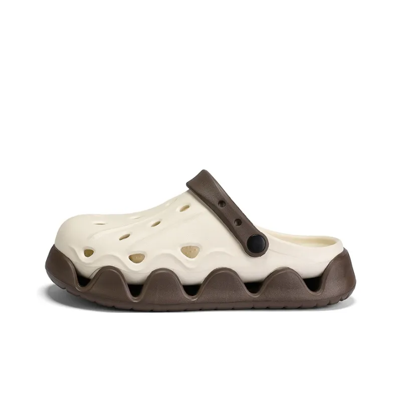 OUBT Wave Platform Design Clogs Unisex-6