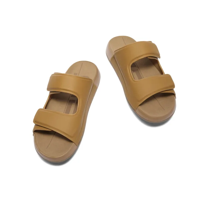 BELLE Slide Slippers Men Black, Yellow-2