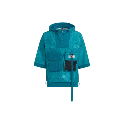 Adidas Jackets Men Aqua Duck Green