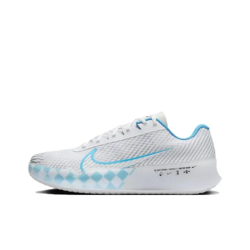 Nike Court Vapor Tennis Shoes Men Low-Top White/Blue