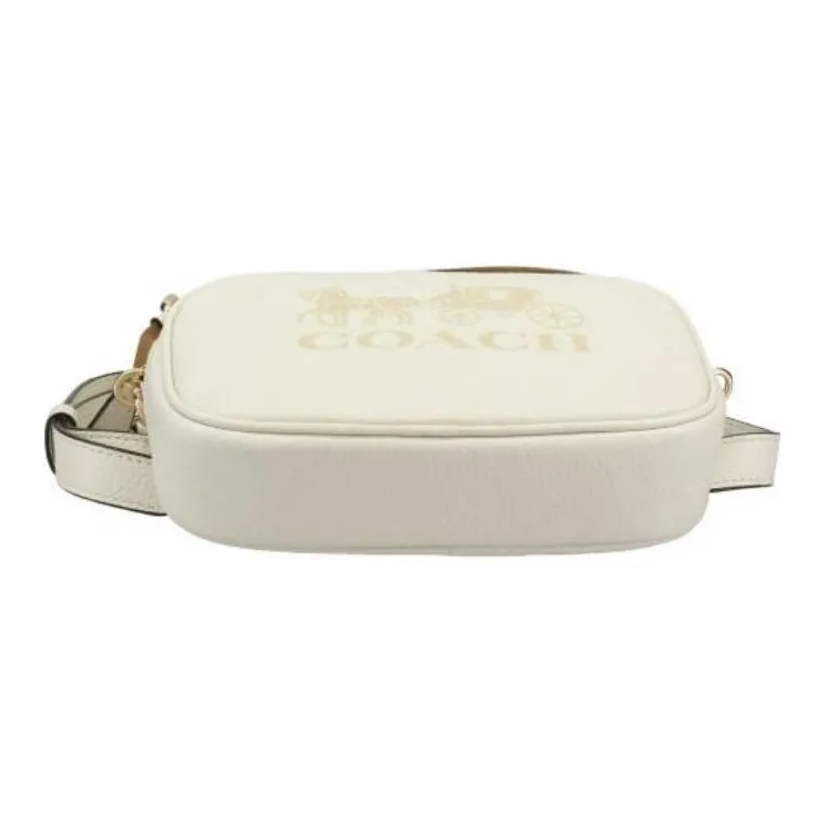 COACH Jes Cow Leather Portable Crossbody Bag Shoulder Bag Women's White-2