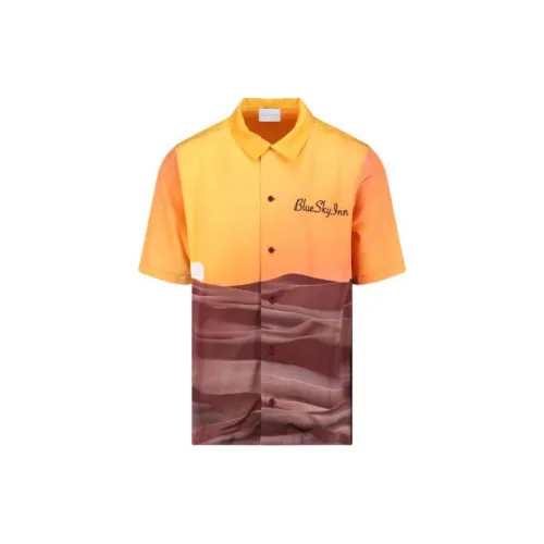 Blue Sky Inn Shirts Men Brown