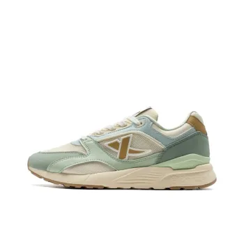 XTEP Lightyear Cushioning Wear-Resistant Low-Top Casual Shoes Women's Yellow Green