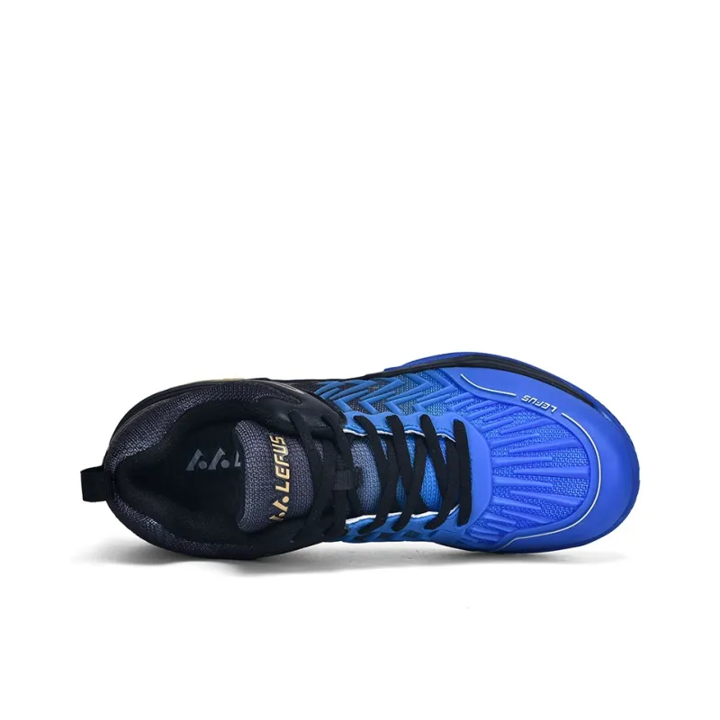 LEFUS Cushioned Slip-Resistant Abrasion-Resistant Breathable Low-Top Badminton Shoes Unisex-38